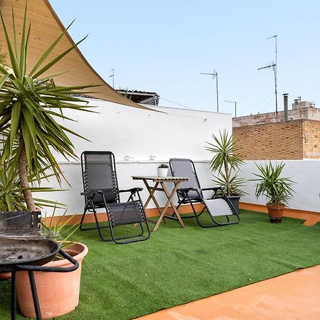 Apartamento Super Terraza Amposta Exterior foto