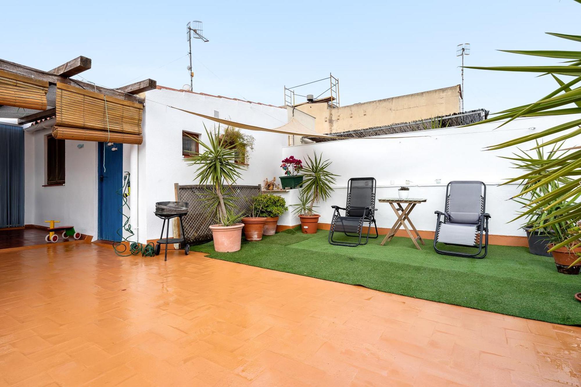 Apartamento Super Terraza Amposta Exterior foto